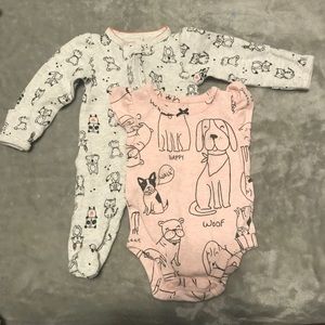 CARTERS NEWBORN ONESIES